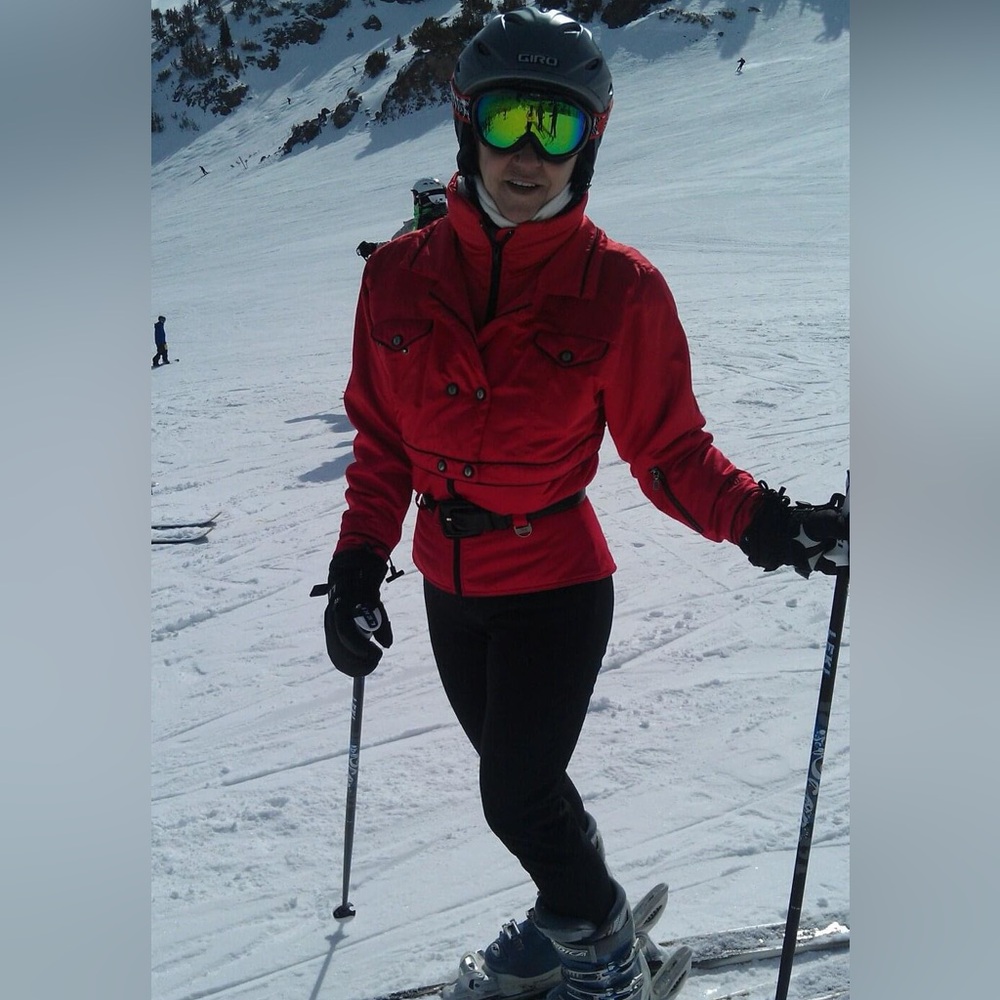 NILS Women's Vintage Red Ski-suit